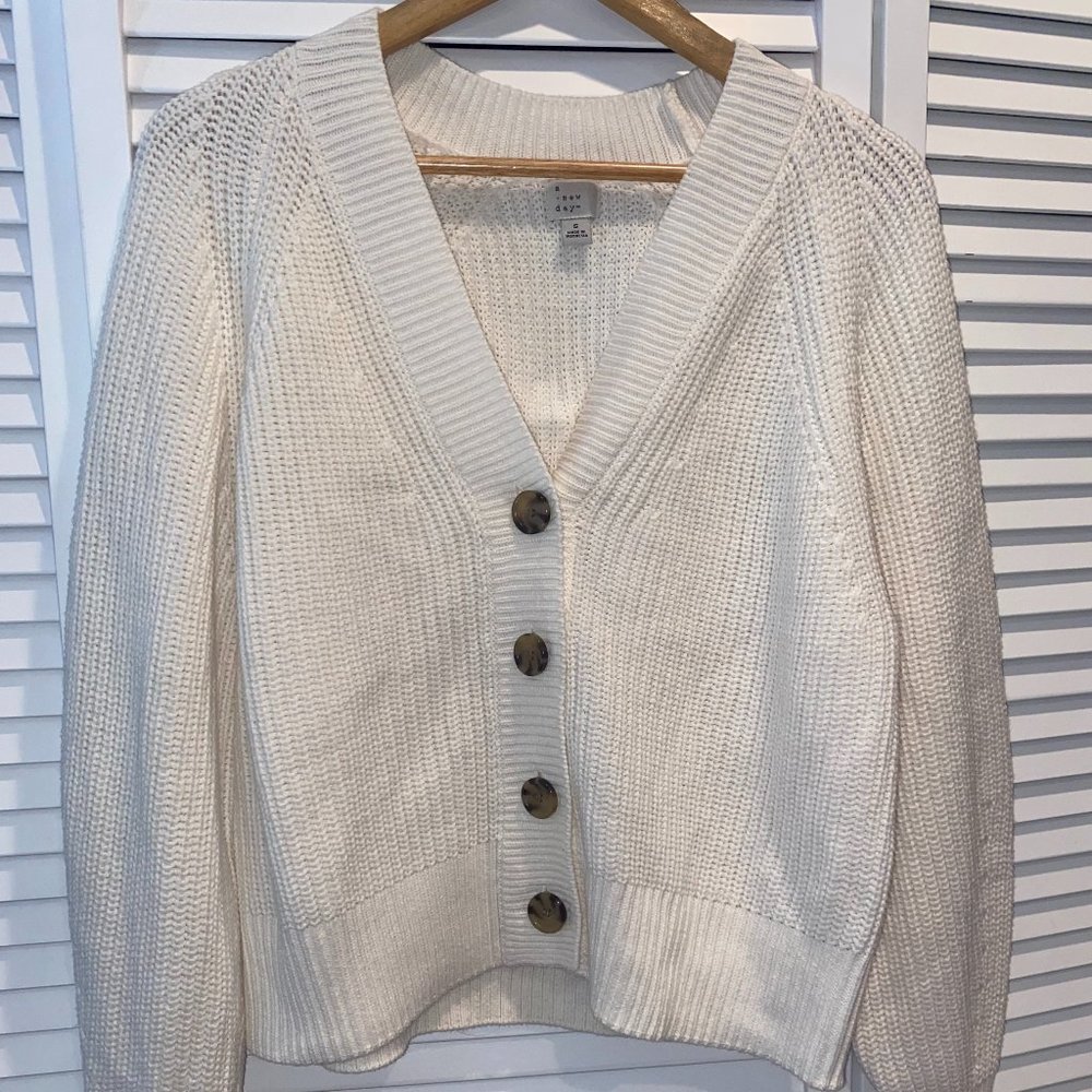 Cream Cardigan